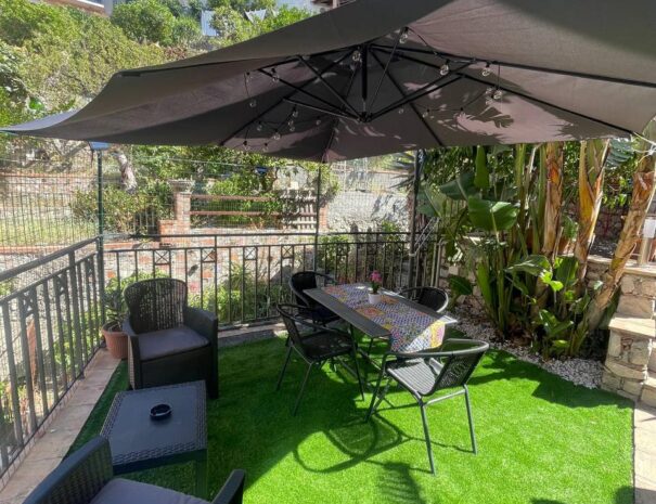Area esterna privata per relax – Adele Garden Taormina